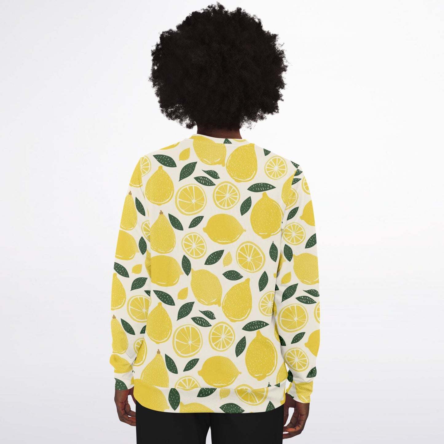 Lemon crew Sweatshirt - AOP