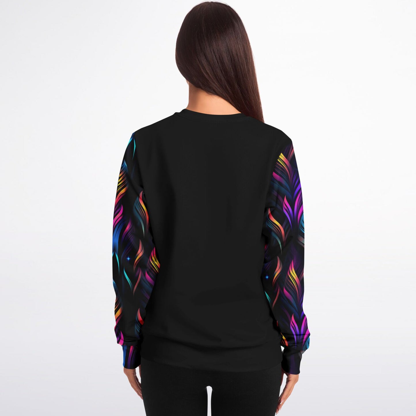 Neon Lights Crew Sweatshirt - AOP D1