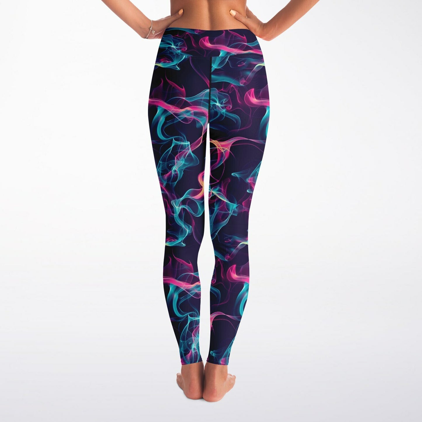Neon Smoke 3 Yoga Leggings -