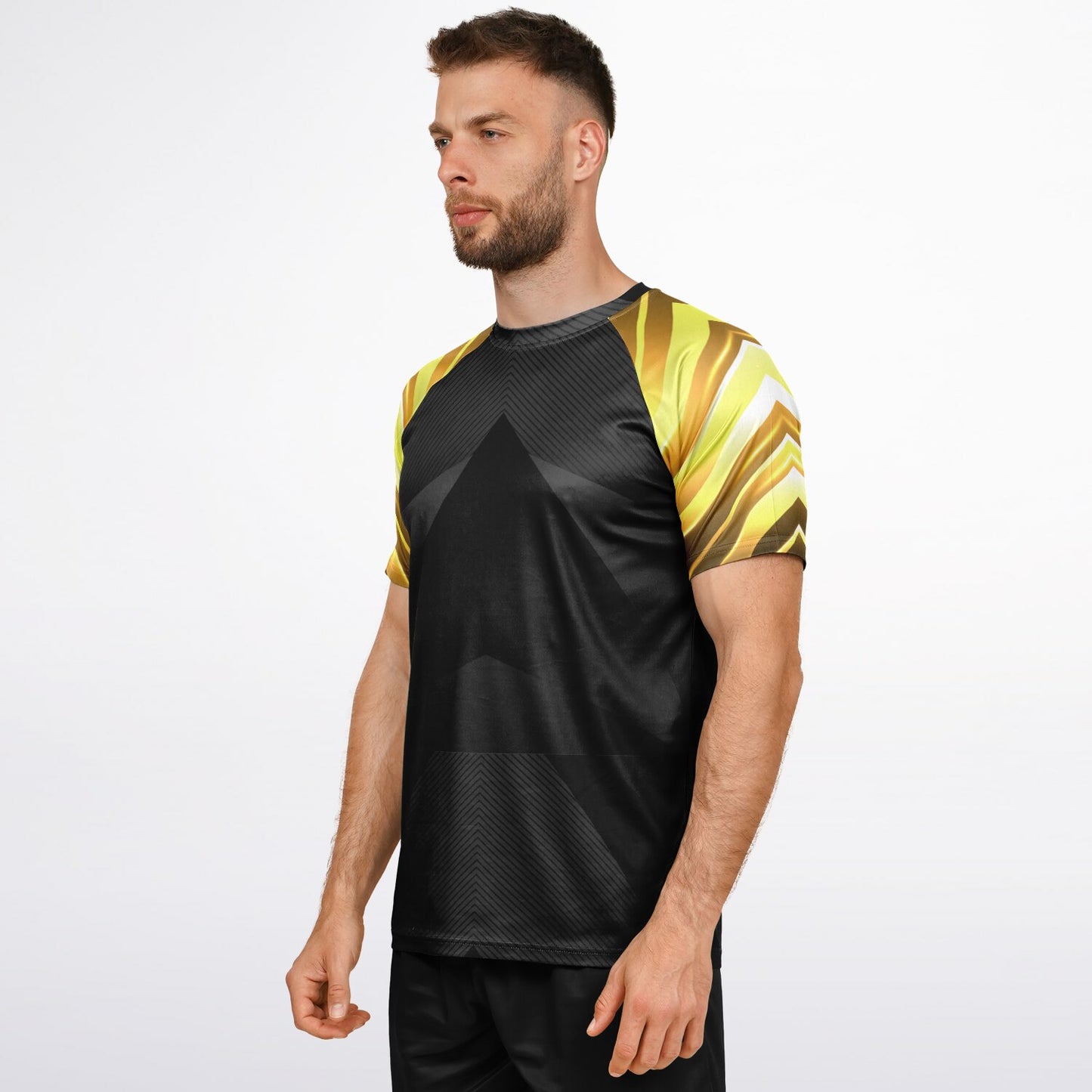 Carbon Arrow with Gold sleeves Active Wear Jersey