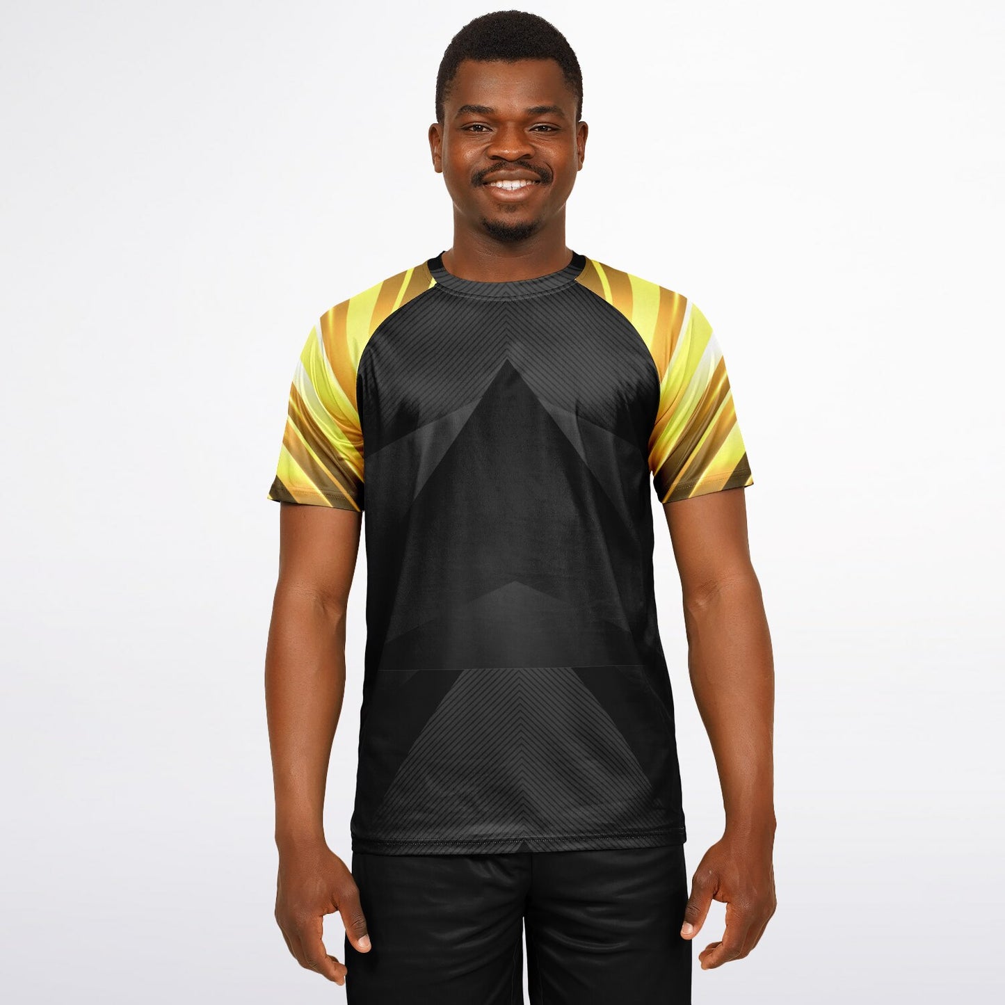 Carbon Arrow with Gold sleeves Active Wear Jersey