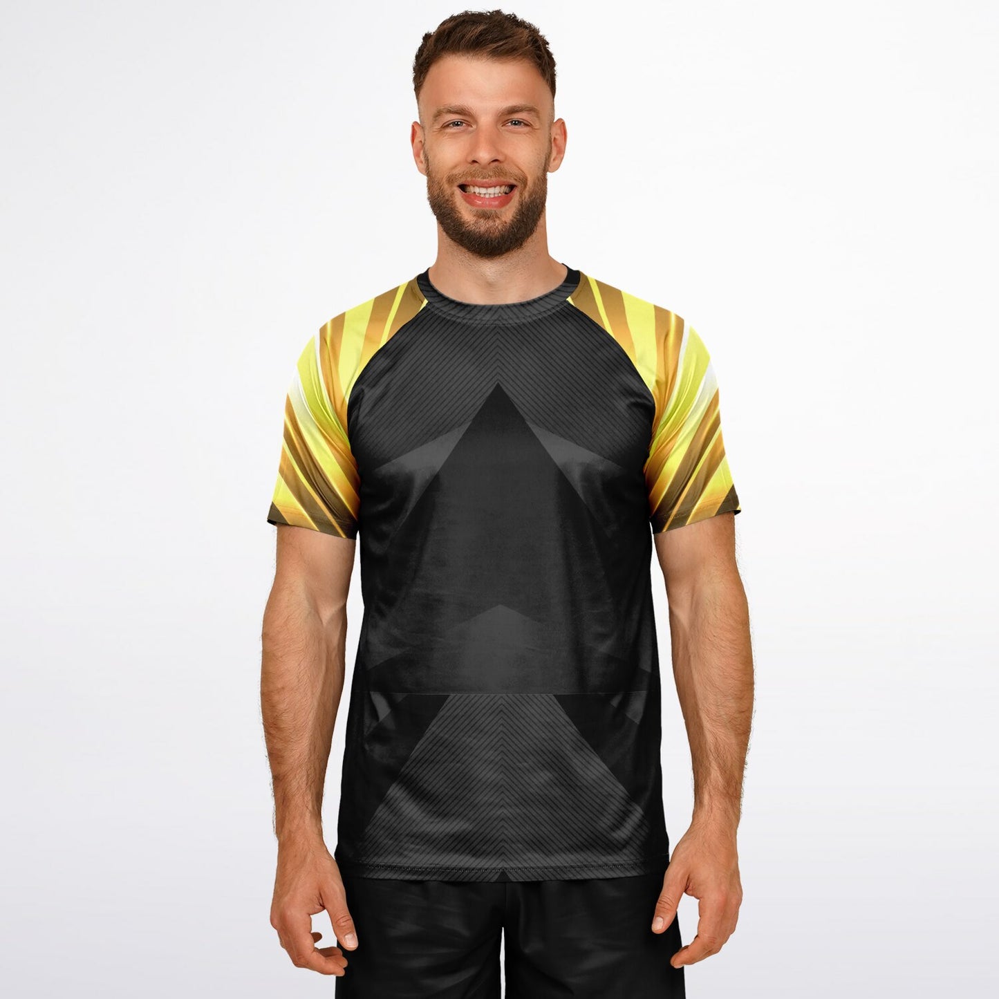 Carbon Arrow with Gold sleeves Active Wear Jersey