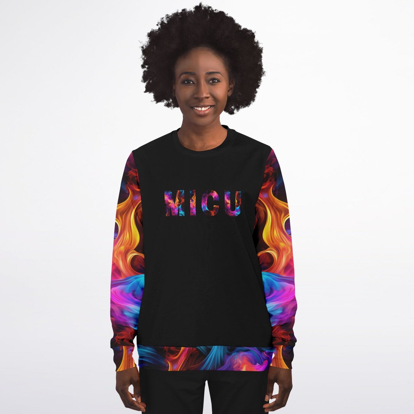 MICU Fire and Ice Sweatshirt - AOP