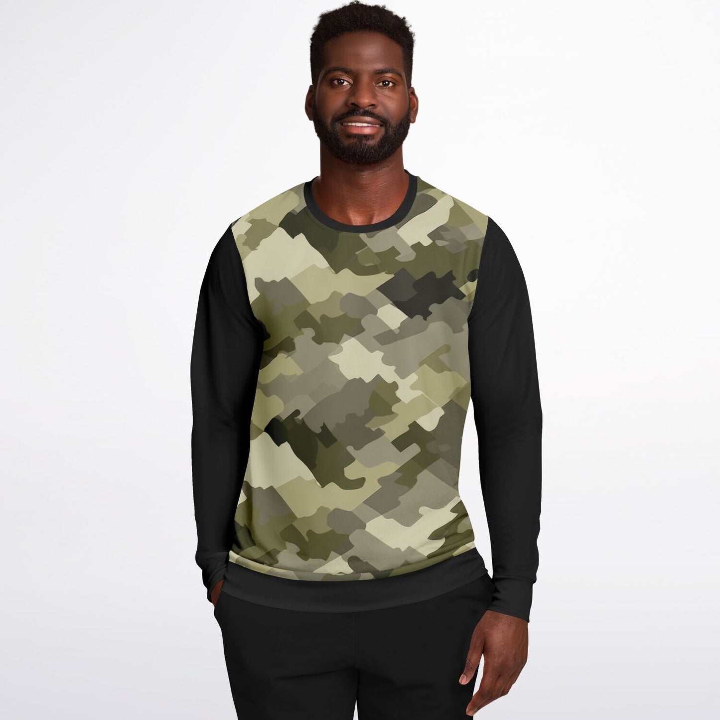 MICU tribal Deseret Camo Sweatshirt - AOP