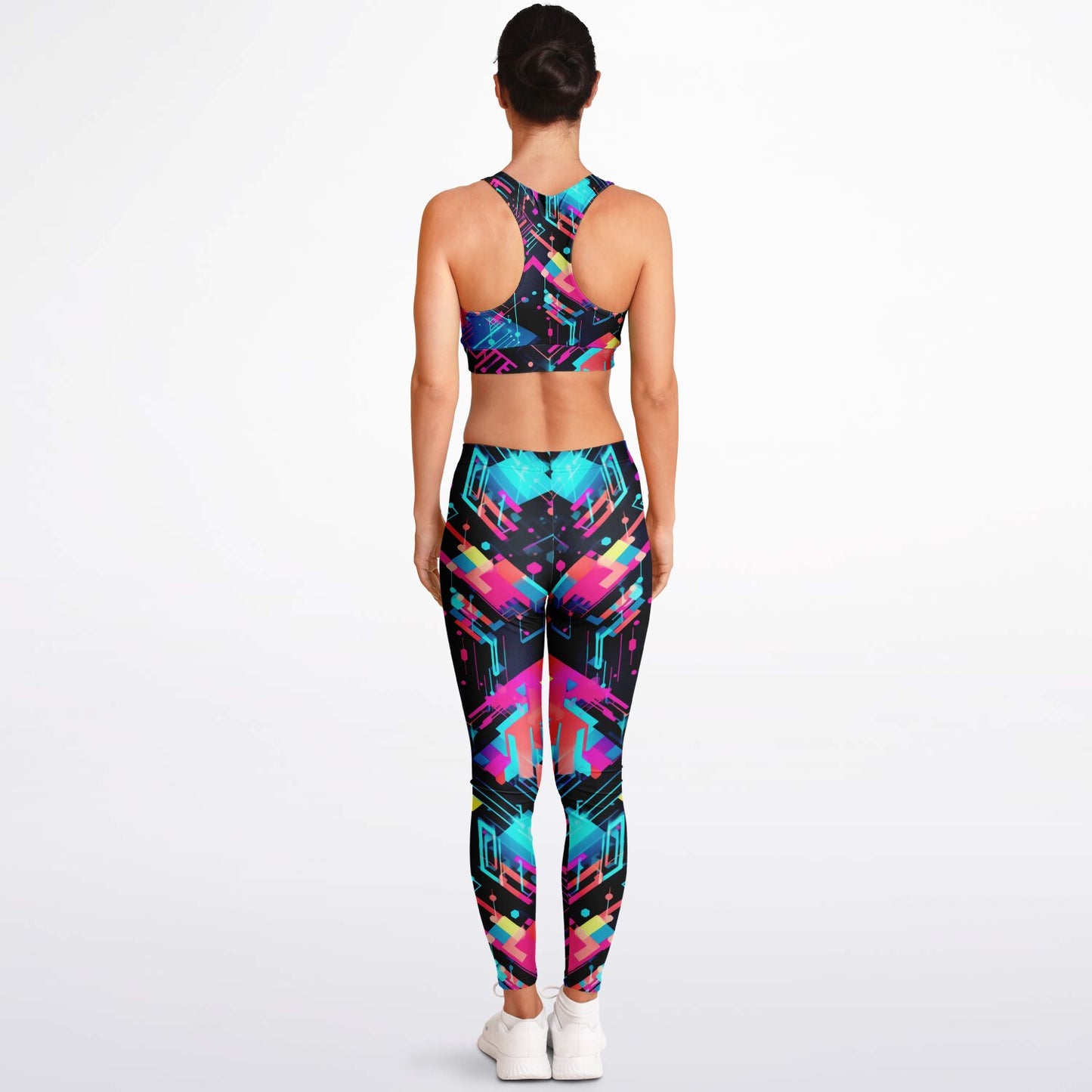 Neon 1 Padded Sports Bra & Leggings -