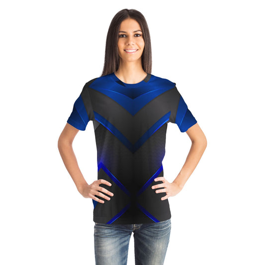 Black and Blue vector T-shirt