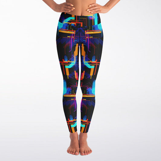 Neon 3 Yoga Leggings -