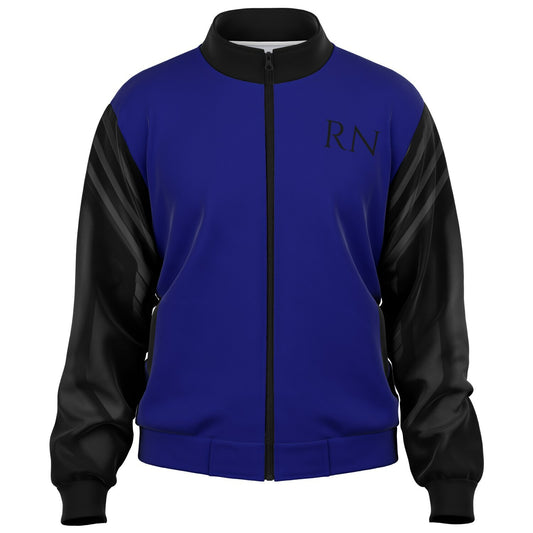 MICU Tribal Blue black Track Jacket - AOP