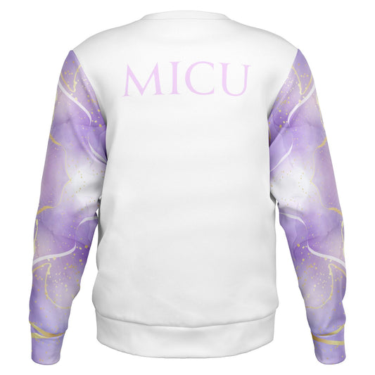 Crew Sweatshirt - Purple with gold MICU