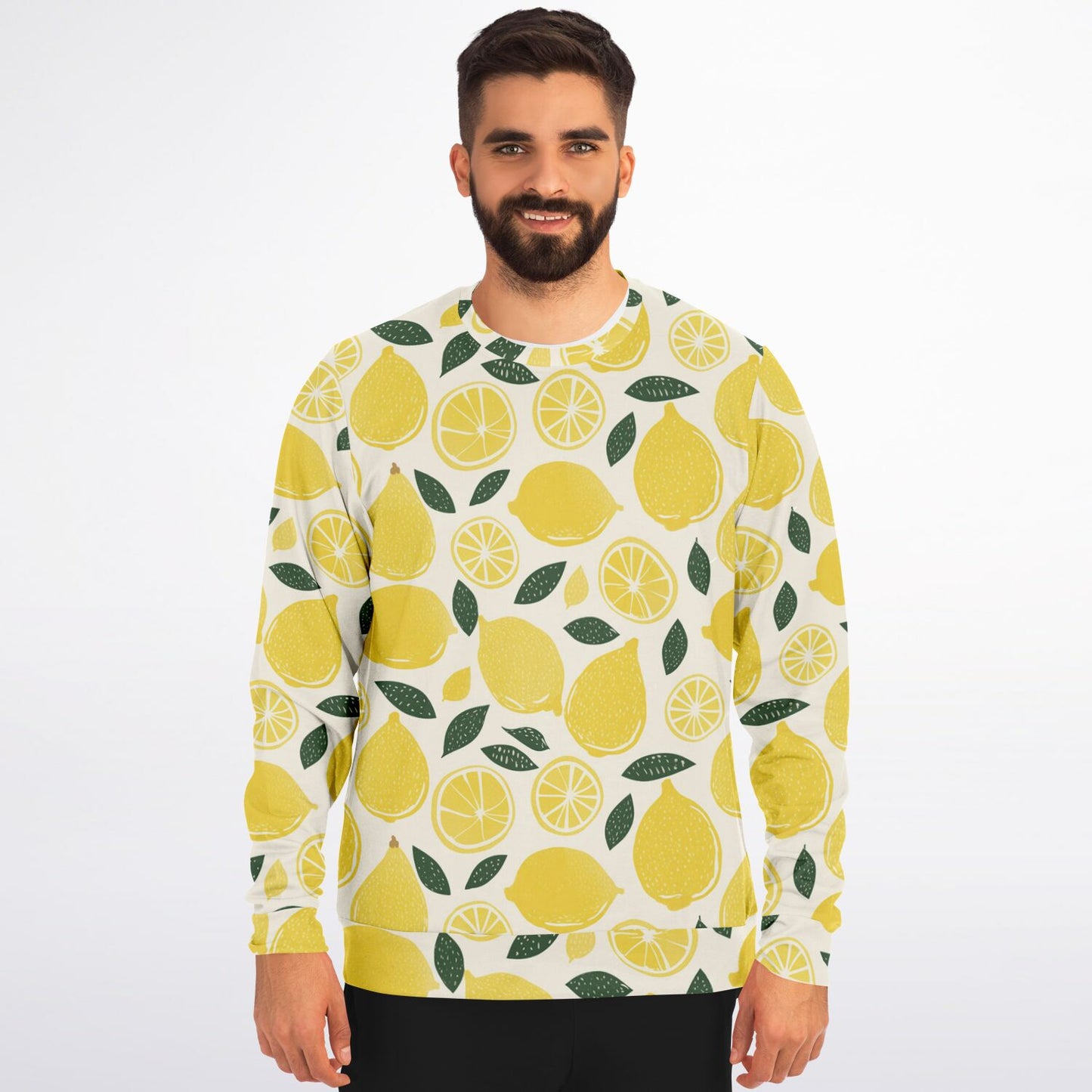 Lemon crew Sweatshirt - AOP