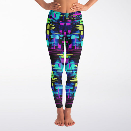 Neon 4 Yoga Leggings -
