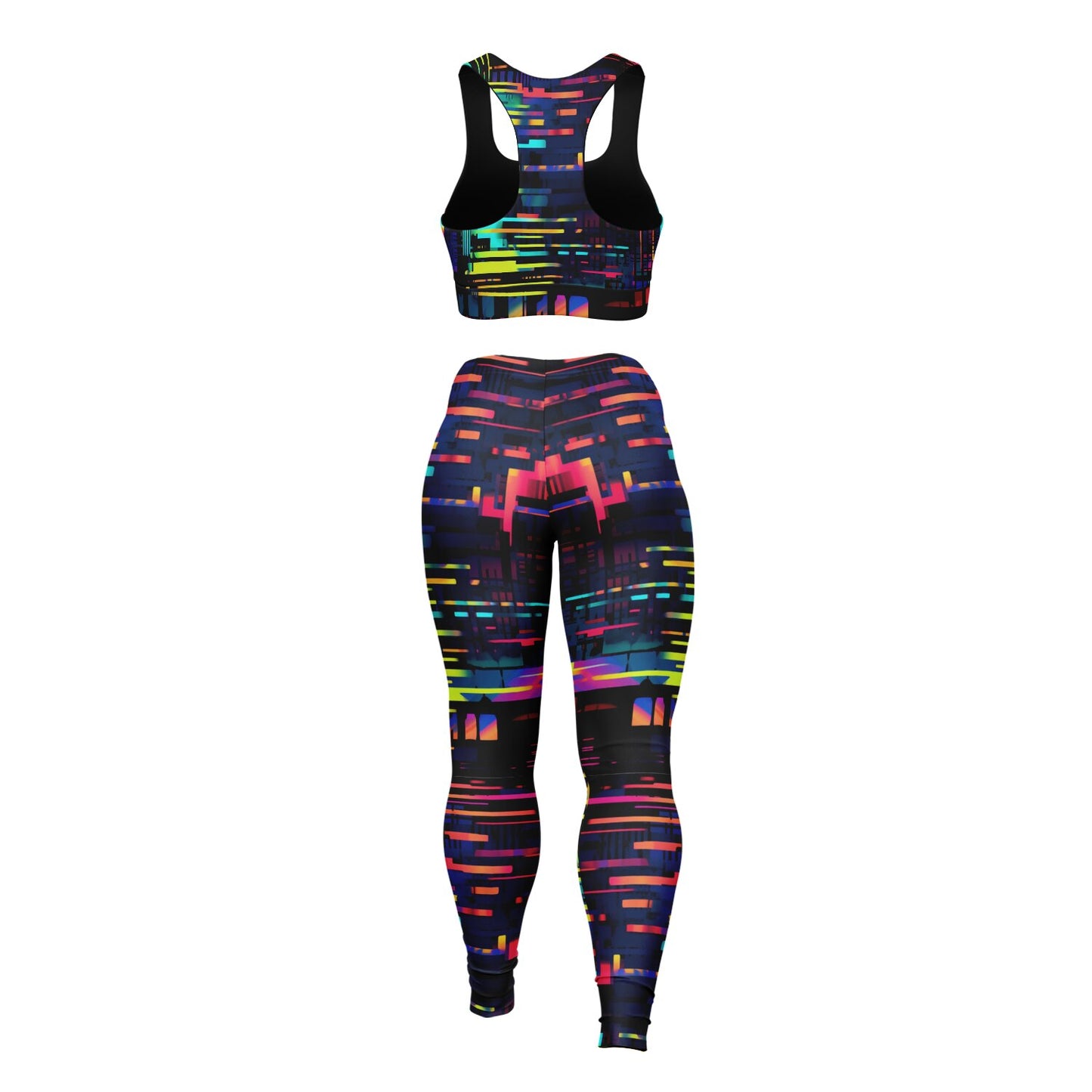 Neon 2 Padded Sports Bra & Leggings -