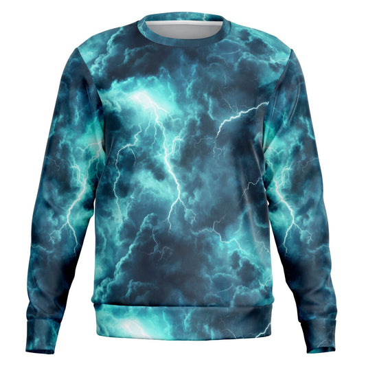Turquoise Crew Sweatshirt -