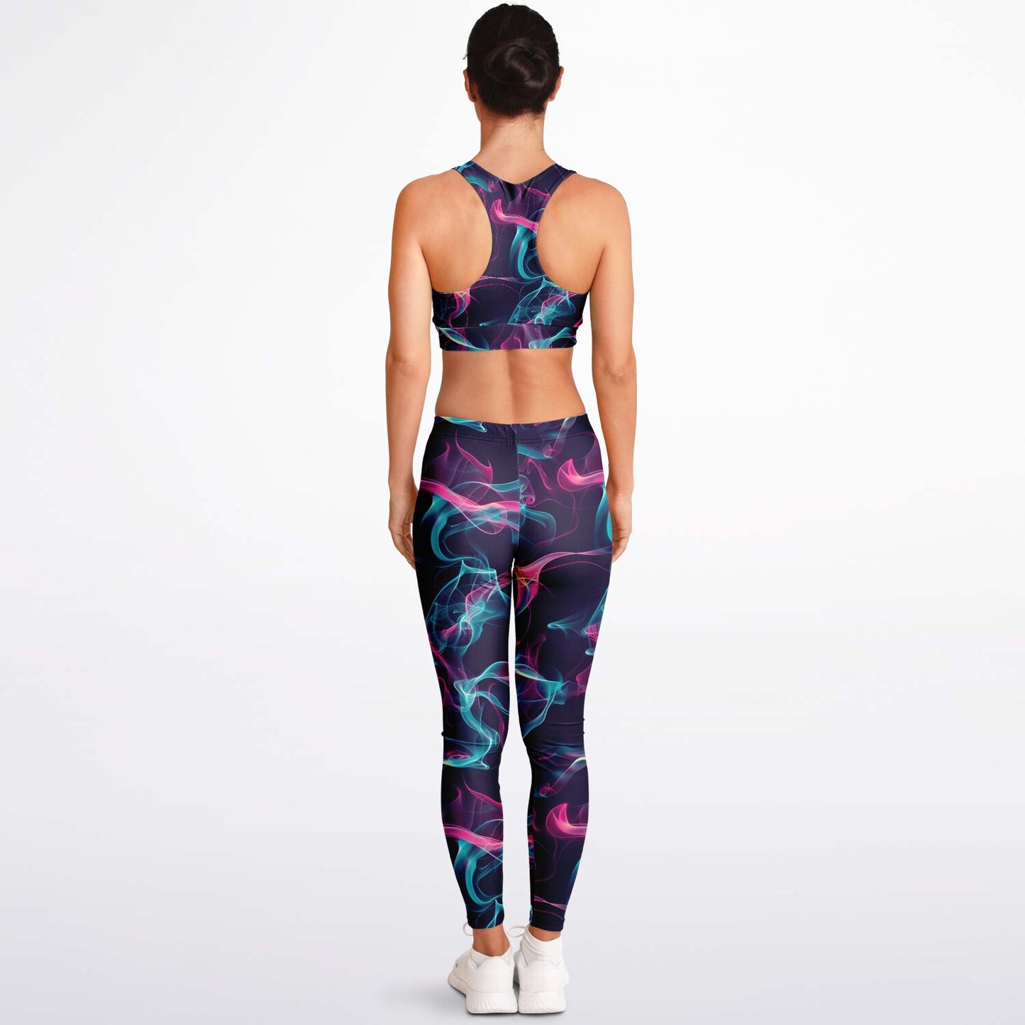 Neon Smoke 3 Padded Sports Bra & Leggings -