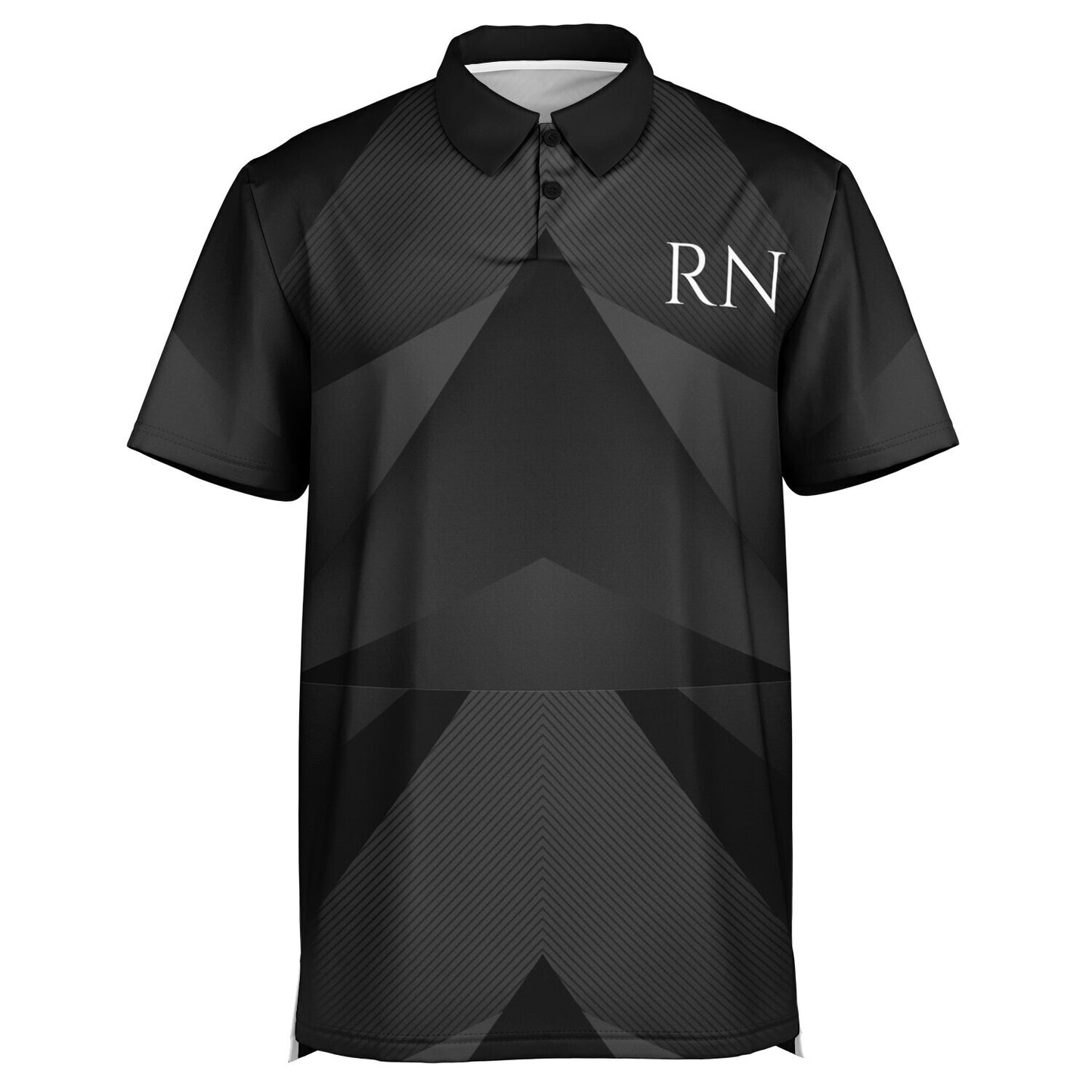 MICU RN Carbon Arrow Polo Shirt - AOP