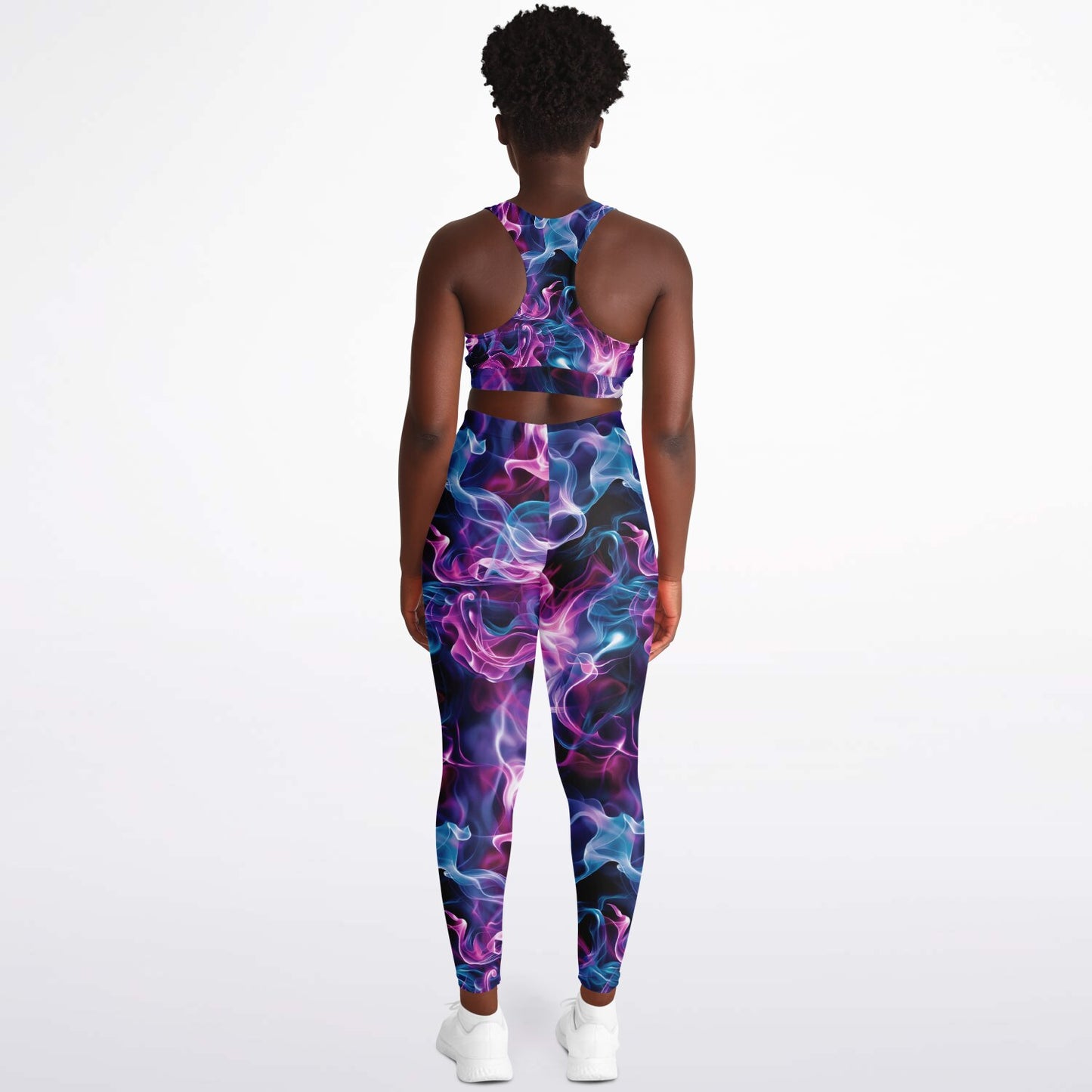 Neon Smoke 2 Padded Sports Bra & Leggings -